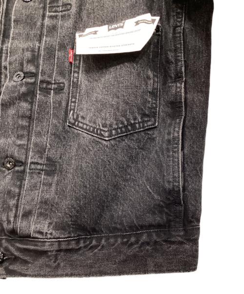 LEVI'S PReMIUM（リーバイス プレミアム）LEVI'S PReMIUM (リーバイスプレミアム) 417 by EDIFICE (417 バイ エディフィス) 30th 別注 Type 1 Trucker Jacket BLACK ブラック サイズ:S 未使用品の古着・服飾アイテム