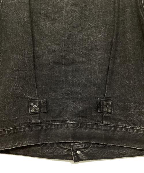 LEVI'S PReMIUM（リーバイス プレミアム）LEVI'S PReMIUM (リーバイスプレミアム) 417 by EDIFICE (417 バイ エディフィス) 30th 別注 Type 1 Trucker Jacket BLACK ブラック サイズ:S 未使用品の古着・服飾アイテム