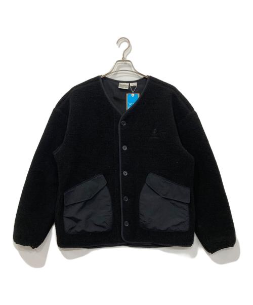 GRAMICCI（グラミチ）GRAMICCI (グラミチ) BOA FLEECE CARDIGAN/ボアフリースカーディガン ブラック サイズ:ASIA M、USA/EU S 未使用品の古着・服飾アイテム
