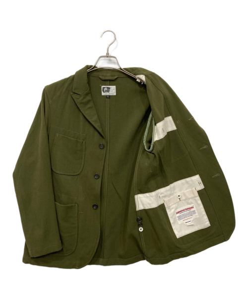Engineered Garments（エンジニアドガーメンツ）Engineered Garments (エンジニアードガーメンツ) ウールサージベッドフォードジャケット オリーブ サイズ:Sの古着・服飾アイテム