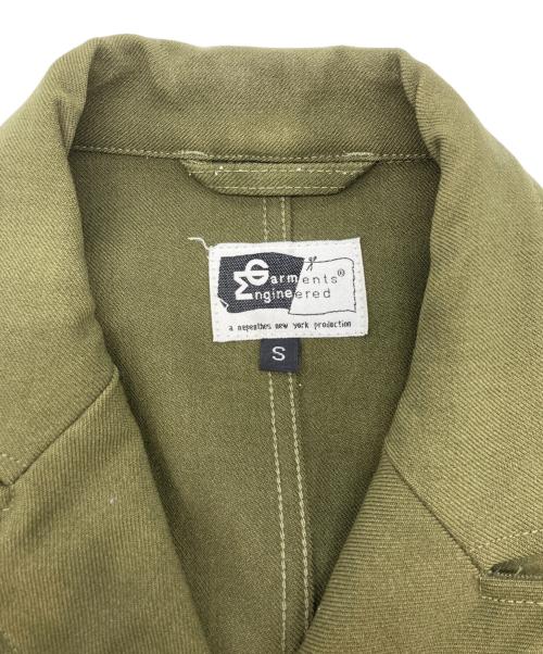 Engineered Garments（エンジニアドガーメンツ）Engineered Garments (エンジニアードガーメンツ) ウールサージベッドフォードジャケット オリーブ サイズ:Sの古着・服飾アイテム