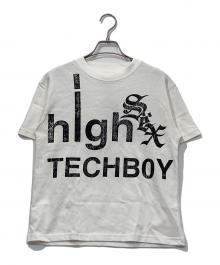 cozy worldwide（コジー ワールドワイド）の古着「high TECHBOY Tシャツ」｜ホワイト