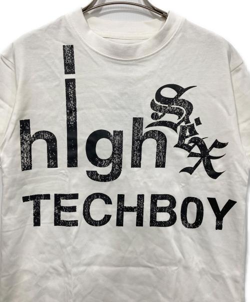 cozy worldwide（コジー ワールドワイド）cozy worldwide (コジー ワールドワイド) high TECHBOY Tシャツ ホワイト サイズ:Sの古着・服飾アイテム