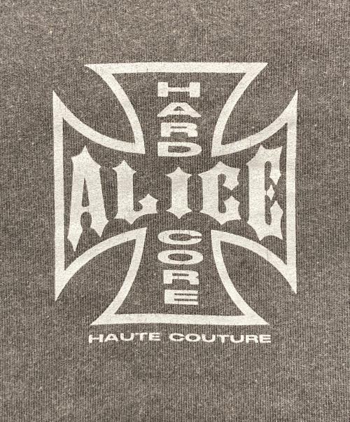 ALICE Hollywood（アリス ハリウッド）Alice Hollywood (アリス ハリウッド) Tシャツ ブラック サイズ:Sの古着・服飾アイテム