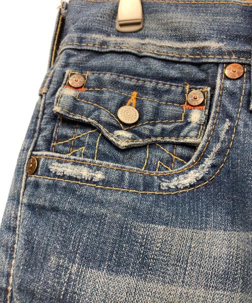 TRUE RELIGION（トゥルー レリジョン）TRUE RELIGION (トゥルー レリジョン) デニムパンツ ブルー サイズ:30の古着・服飾アイテム