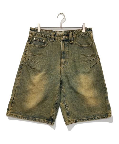 Trendt Vision（トレンドビジョン）Trendt Vision (トレンドビジョン) デニムハーフパンツ ブルー サイズ:Mの古着・服飾アイテム