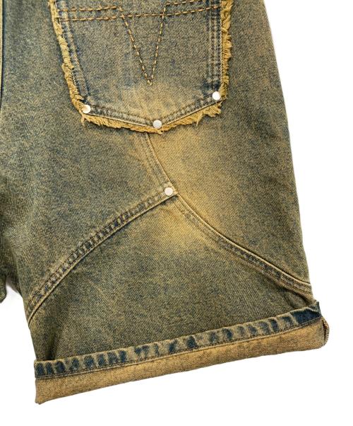 Trendt Vision（トレンドビジョン）Trendt Vision (トレンドビジョン) デニムハーフパンツ ブルー サイズ:Mの古着・服飾アイテム