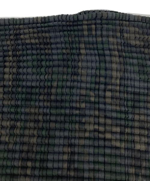 issey miyake whitelabel（イッセイミヤケホワイトレーベル）issey miyake whitelabel (イッセイミヤケホワイトレーベル) プリーツブラウス ブラック サイズ:Ｍの古着・服飾アイテム