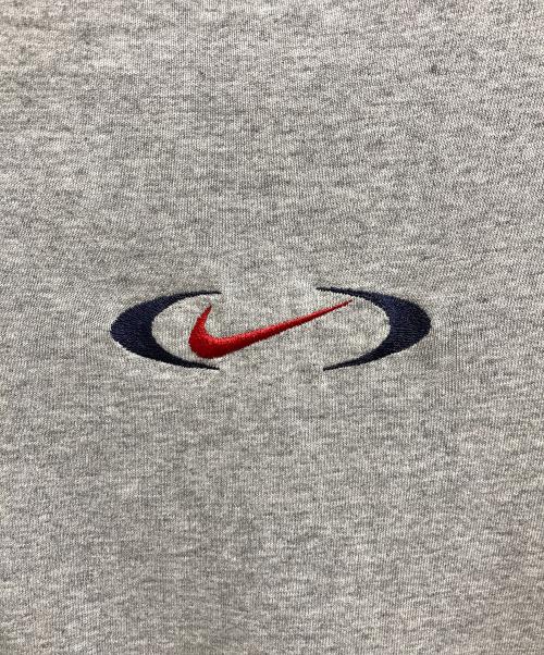 NIKE（ナイキ）NIKE (ナイキ) フロントロゴTシャツ グレー サイズ:Lの古着・服飾アイテム