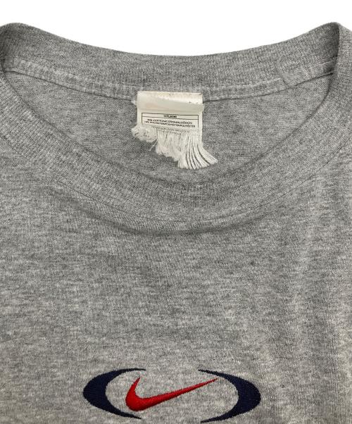 NIKE（ナイキ）NIKE (ナイキ) フロントロゴTシャツ グレー サイズ:Lの古着・服飾アイテム