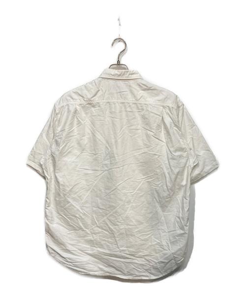 THE NORTHFACE PURPLELABEL（ザ・ノースフェイス パープルレーベル）THE NORTHFACE PURPLELABEL (ザ・ノースフェイス パープルレーベル) Cotton Polyester OX H/S Shirt ホワイト サイズ:Lの古着・服飾アイテム