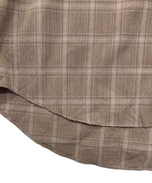 mb（エムビー）mb (エムビー) ハイエンド尾州ウールドレスシャツ グレー サイズ:Lの古着・服飾アイテム