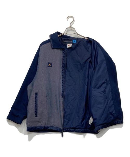 NIKE（ナイキ）NIKE (ナイキ) 90s JUMPMAN 襟付きナイロンジャケット ネイビー サイズ:Mの古着・服飾アイテム