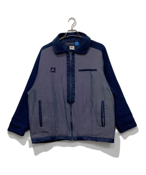 NIKE（ナイキ）NIKE (ナイキ) 90s JUMPMAN 襟付きナイロンジャケット ネイビー サイズ:Mの古着・服飾アイテム