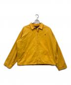 POLO RALPH LAURENポロ・ラルフローレン）の古着「スイングトップ」｜イエロー