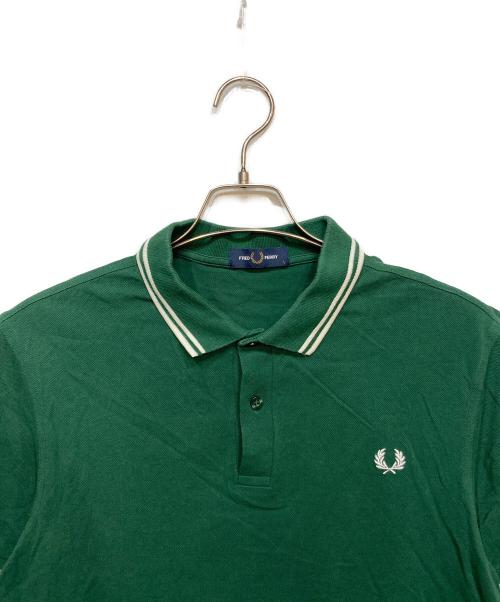 FRED PERRY（フレッドペリー）FRED PERRY (フレッドペリー) The Fred Perry Shirt/ポロシャツ グリーン サイズ:Lの古着・服飾アイテム