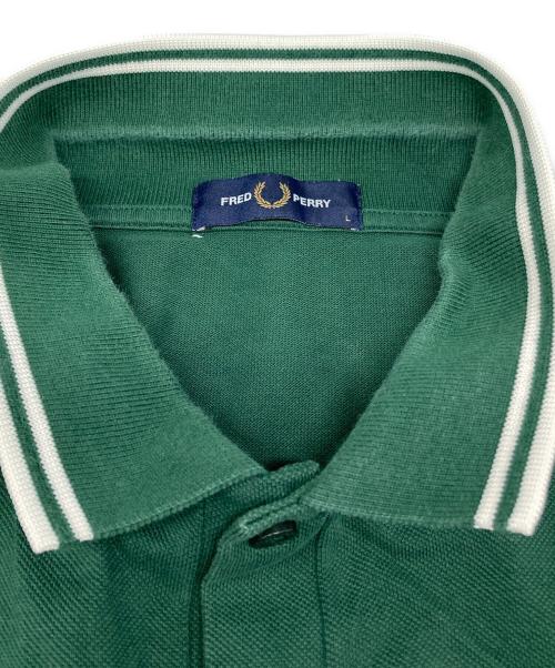 FRED PERRY（フレッドペリー）FRED PERRY (フレッドペリー) The Fred Perry Shirt/ポロシャツ グリーン サイズ:Lの古着・服飾アイテム