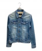BURBERRY BLACK LABELバーバリーブラックレーベル）の古着「デニムジャケット」｜インディゴ
