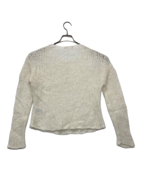 Plage（プラージュ）Plage (プラージュ) HENLEY ALPACA mix プルオーバー ホワイト サイズ:FREEの古着・服飾アイテム