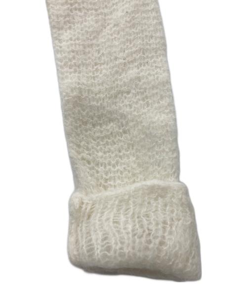 Plage（プラージュ）Plage (プラージュ) HENLEY ALPACA mix プルオーバー ホワイト サイズ:FREEの古着・服飾アイテム