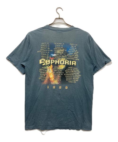 giant（ジャイアント）giant (ジャイアント) Def Leppard 1999 EUPHORIA TOUR ツアーT ブルー サイズ:Ｌの古着・服飾アイテム