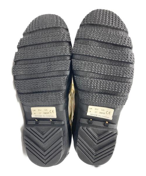 HUNTER（ハンター）HUNTER (ハンター) RHS コラボレインブーツ ベージュ サイズ:UK4の古着・服飾アイテム