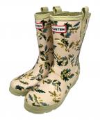 HUNTER×RHSハンター×）の古着「コラボレインブーツ」｜ベージュ