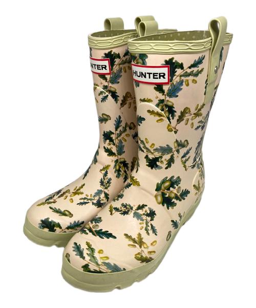 HUNTER（ハンター）HUNTER (ハンター) RHS コラボレインブーツ ベージュ サイズ:uk4の古着・服飾アイテム