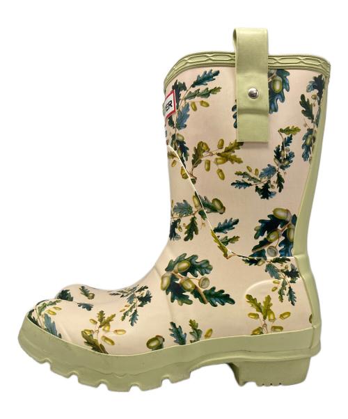 HUNTER（ハンター）HUNTER (ハンター) RHS コラボレインブーツ ベージュ サイズ:uk4の古着・服飾アイテム