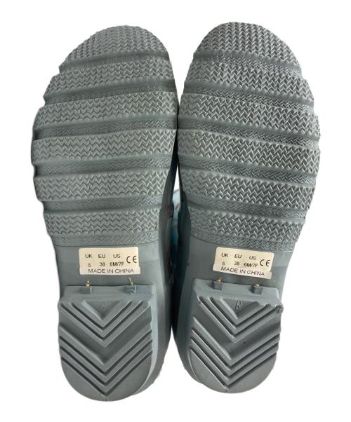 HUNTER（ハンター）HUNTER (ハンター) RHS コラボレインブーツ ブルー サイズ:UK5の古着・服飾アイテム