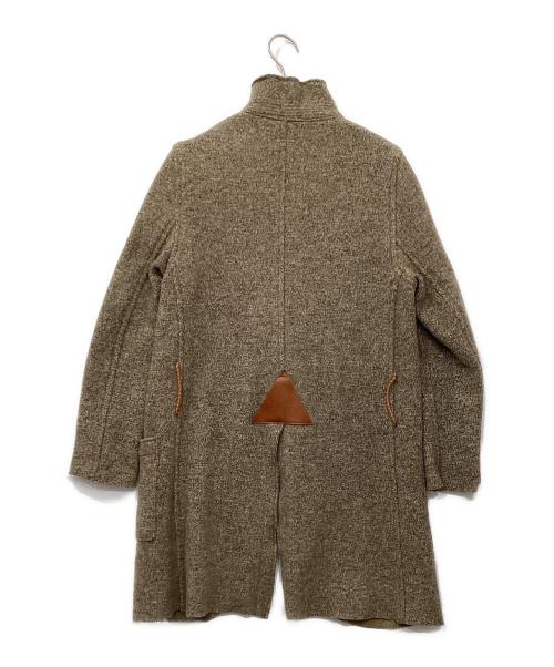 KAPITAL（キャピタル）KAPITAL (キャピタル) 三面構成 チロルウール スタンドカラー ノマドジャケット ブラウンの古着・服飾アイテム