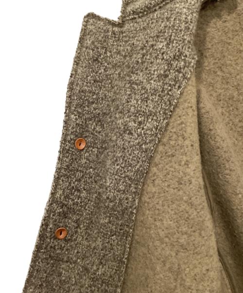 KAPITAL（キャピタル）KAPITAL (キャピタル) 三面構成 チロルウール スタンドカラー ノマドジャケット ブラウンの古着・服飾アイテム