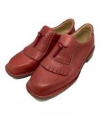 PARABOOTパラブーツ）の古着「タッセルローファー」｜レッド