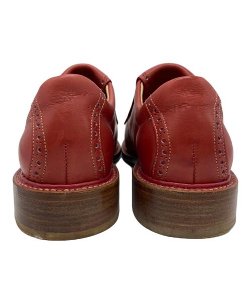 PARABOOT（パラブーツ）PARABOOT (パラブーツ) タッセルローファー レッド サイズ:5の古着・服飾アイテム