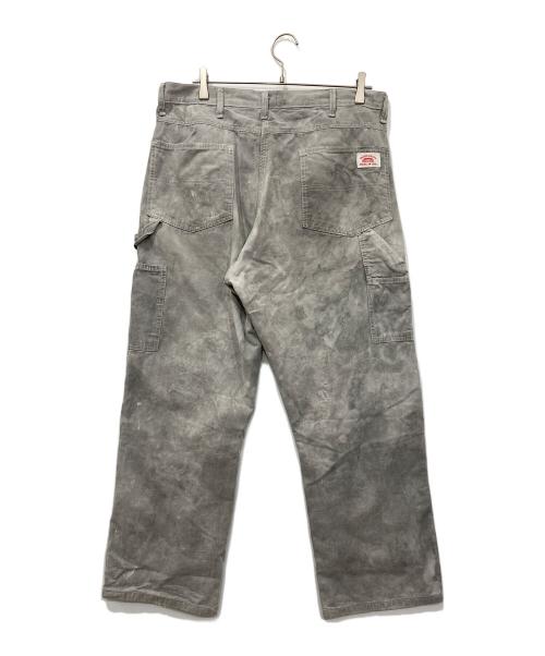 round house（ラウンドハウス）round house (ラウンドハウス) ダブルニーペインターパンツ グレー サイズ:記載なしの古着・服飾アイテム