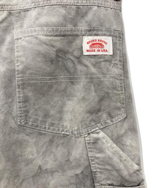 round house（ラウンドハウス）round house (ラウンドハウス) ダブルニーペインターパンツ グレー サイズ:記載なしの古着・服飾アイテム