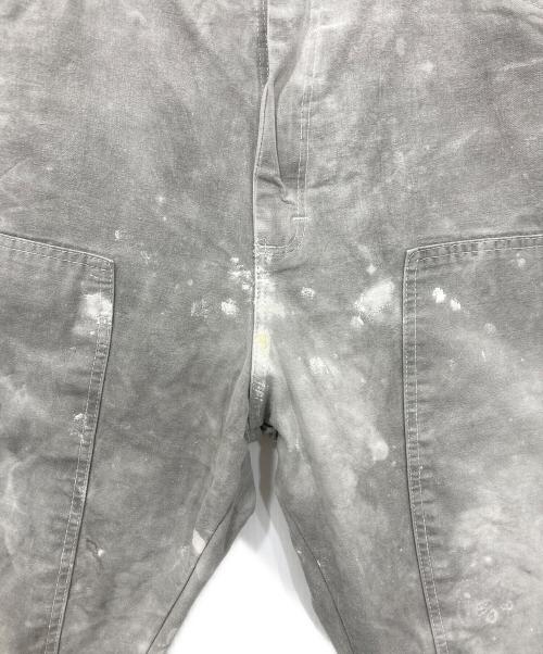 round house（ラウンドハウス）round house (ラウンドハウス) ダブルニーペインターパンツ グレー サイズ:記載なしの古着・服飾アイテム