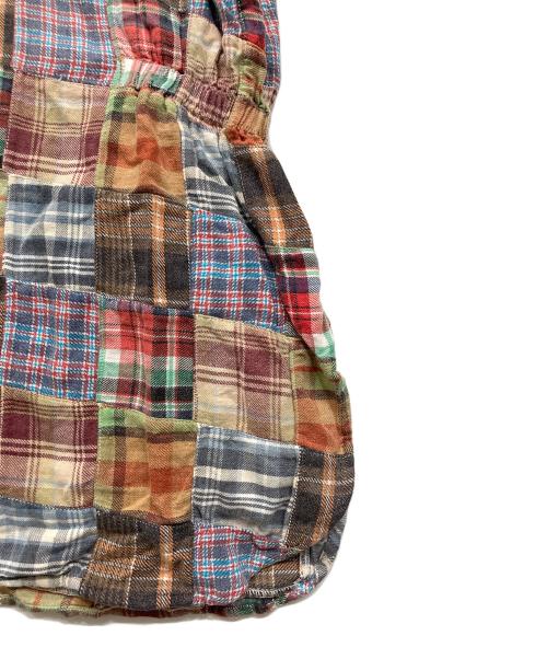 KAPITAL（キャピタル）KAPITAL (キャピタル) パッチワークシャツワンピース マルチカラーの古着・服飾アイテム