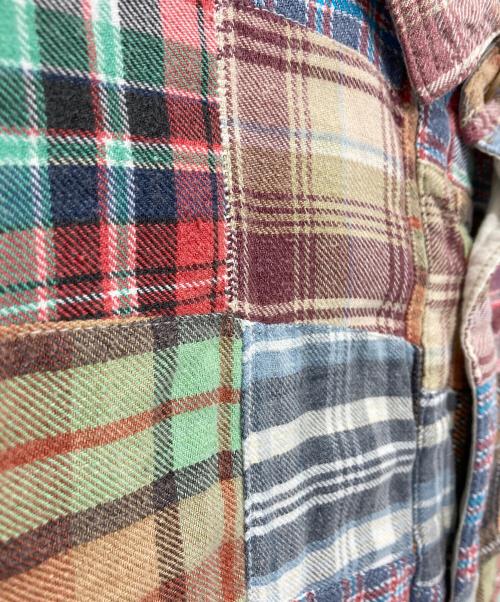 KAPITAL（キャピタル）KAPITAL (キャピタル) パッチワークシャツワンピース マルチカラーの古着・服飾アイテム