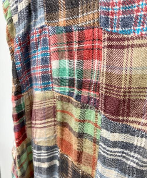 KAPITAL（キャピタル）KAPITAL (キャピタル) パッチワークシャツワンピース マルチカラーの古着・服飾アイテム