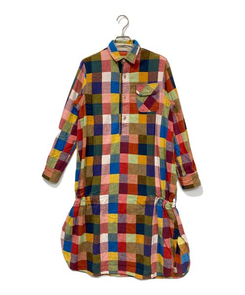 KAPITAL（キャピタル）KAPITAL (キャピタル) シャツワンピース マルチカラーの古着・服飾アイテム