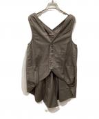 KAPITALキャピタル）の古着「ロングジレ」｜グレー