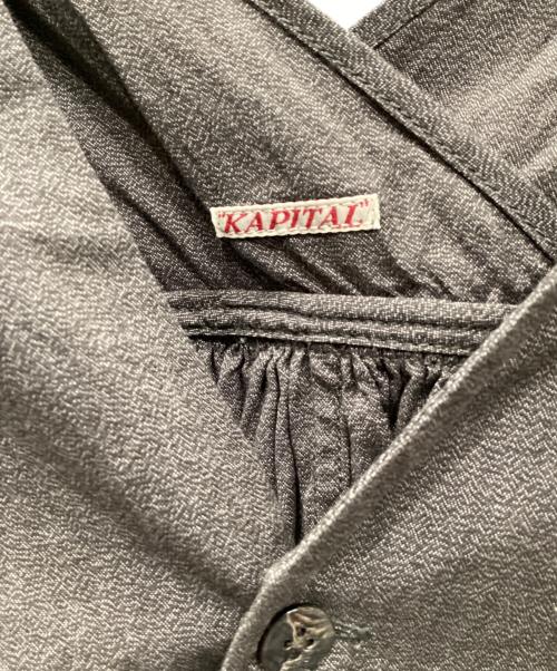 KAPITAL（キャピタル）KAPITAL (キャピタル) ロングジレ グレー サイズ:XSの古着・服飾アイテム