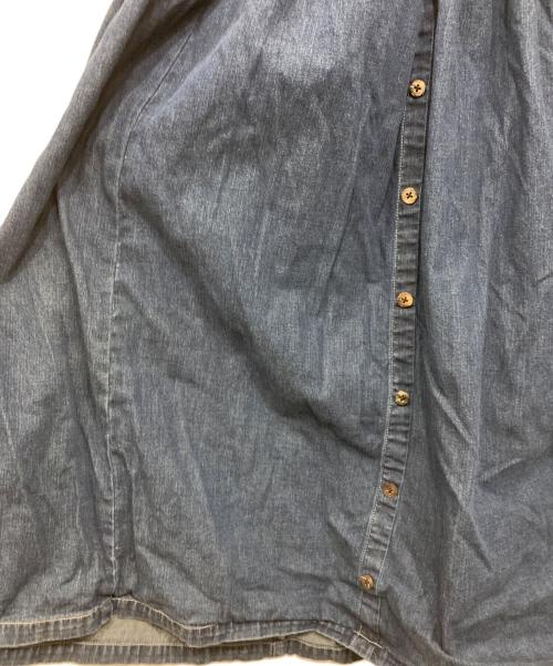 KAPITAL（キャピタル）KAPITAL (キャピタル) プリーツジャンバースカート インディゴ サイズ:ＸＳの古着・服飾アイテム