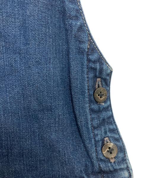 KAPITAL（キャピタル）KAPITAL (キャピタル) プリーツジャンバースカート インディゴ サイズ:ＸＳの古着・服飾アイテム