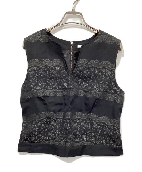 GANNI（ガニー）GANNI (ガニー) ベスト ブラック サイズ:36の古着・服飾アイテム