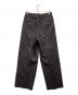 stein (シュタイン) LONG WIDE TROUSERS/ロングワイドトラウザー DARK CHARCOAL サイズ:S：26000円