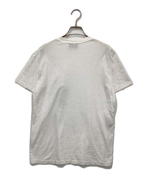 PRADA（プラダ）PRADA (プラダ) フラワー装飾ポケットTシャツ ホワイト サイズ:XSの古着・服飾アイテム