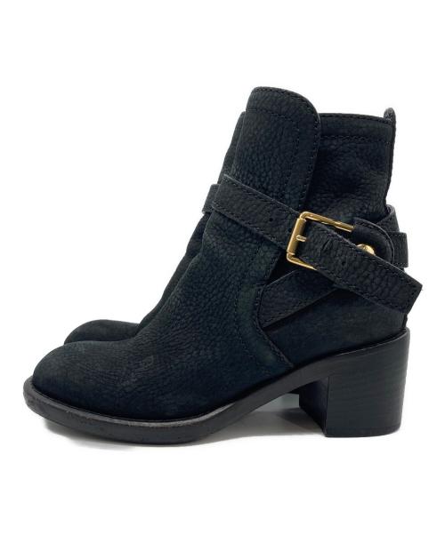 LOUIS VUITTON（ルイ ヴィトン）LOUIS VUITTON (ルイ ヴィトン) ヌバックジョッパーブーツ ブラック サイズ:34　1/2の古着・服飾アイテム