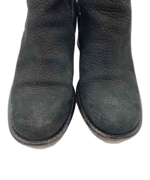 LOUIS VUITTON（ルイ ヴィトン）LOUIS VUITTON (ルイ ヴィトン) ヌバックジョッパーブーツ ブラック サイズ:34　1/2の古着・服飾アイテム